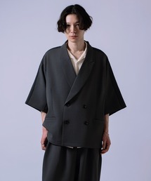 improves（インプローブス）の「ライン 半袖 テーラードジャケット（テーラードジャケット）」