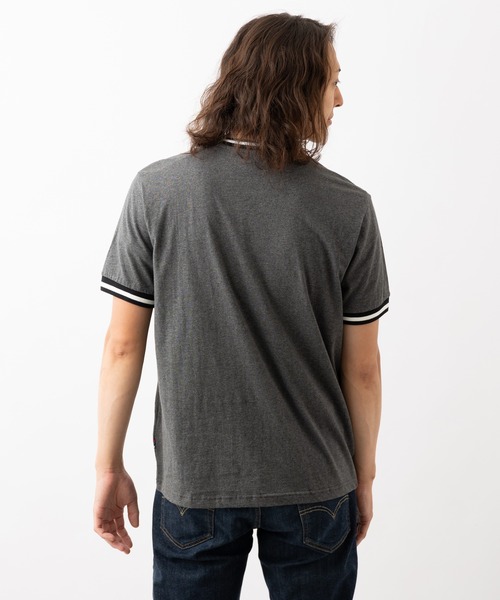 merc london(メルクロンドン)の「Merc London メルクロンドン ピュアコットンジャージーTシャツ(Tシャツ/カットソー・メンズ・チャコールグレー/ブルー・MEDIUM/LARGE/X-LARGE/SMALL)」の12枚目の写真