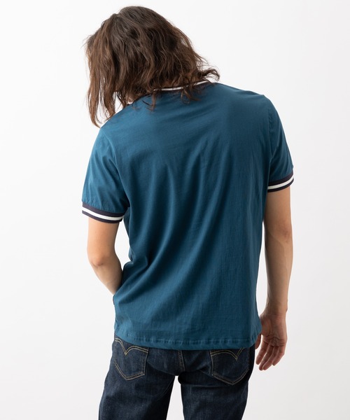 merc london(メルクロンドン)の「Merc London メルクロンドン ピュアコットンジャージーTシャツ(Tシャツ/カットソー・メンズ・チャコールグレー/ブルー・MEDIUM/LARGE/X-LARGE/SMALL)」の13枚目の写真