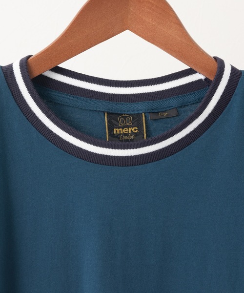 merc london(メルクロンドン)の「Merc London メルクロンドン ピュアコットンジャージーTシャツ(Tシャツ/カットソー・メンズ・チャコールグレー/ブルー・MEDIUM/LARGE/X-LARGE/SMALL)」の16枚目の写真
