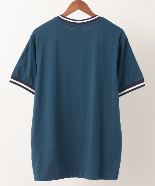 merc london(メルクロンドン)の「Merc London メルクロンドン ピュアコットンジャージーTシャツ(Tシャツ/カットソー・メンズ・チャコールグレー/ブルー・MEDIUM/LARGE/X-LARGE/SMALL)」の3枚目の写真