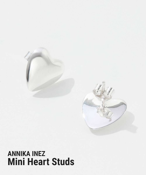 セール】ANNIKA INEZ Mini Heart Studs NEW アニカ イネズ ミニハート