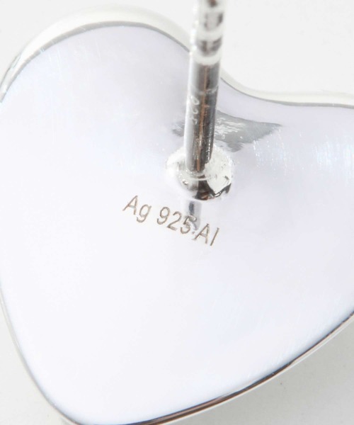 ANNIKA INEZ（アニカイネズ）の「ANNIKA INEZ Mini Heart Studs NEW アニカ イネズ  ミニハート　スタッズ　ピアス（ピアス（両耳用）・レディース・シルバー・FREE）」の7枚目の写真