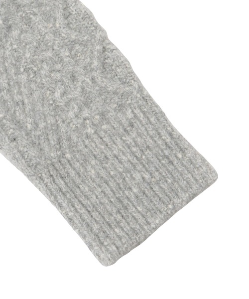 DRESSLAVE（ドレスレイブ）の「mix cable melange knit(ミックスケーブルメランジニット)（ニット/セーター・レディース・ピンク/グレー・38）」の18枚目の写真
