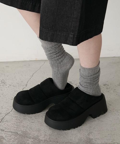 forksy.】ボリュームソールサボサンダル forksy.│MONO-MART