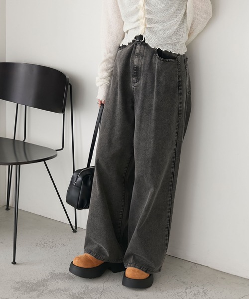 forksy.（フォルクシー）の「【forksy.】ボリュームソールサボサンダル（サンダル・レディース・ブラック/キャメル・M/L）」の18枚目の写真