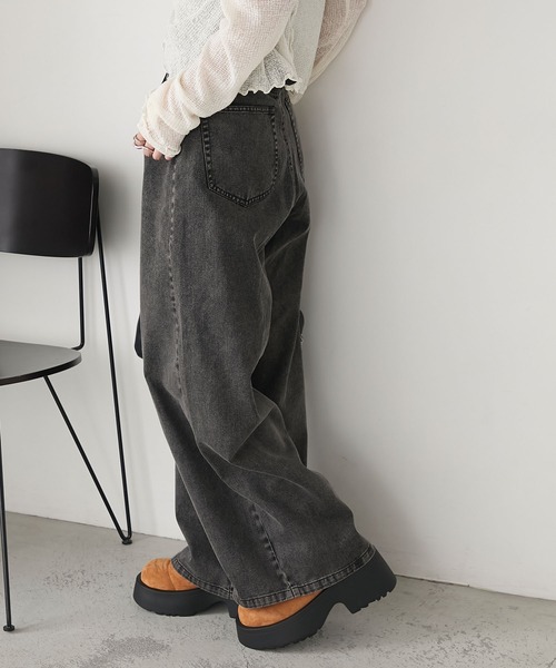 forksy.（フォルクシー）の「【forksy.】ボリュームソールサボサンダル（サンダル・レディース・ブラック/キャメル・M/L）」の19枚目の写真