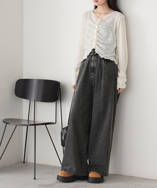 forksy.（フォルクシー）の「【forksy.】ボリュームソールサボサンダル（サンダル・レディース・ブラック/キャメル・M/L）」の20枚目の写真