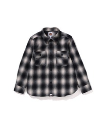 A BATHING APE チェック柄 ポロシャツ Sサイズ 【特別価格】 A BATHING APE アベイシングエイプ 1860-131-050 半袖シャツ