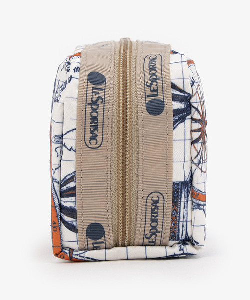 LeSportsac(レスポートサック)の「RECTANGULAR COSMETIC トラベルコンパス(ポーチ・レディース・ベージュ・FREE)」の2枚目の写真