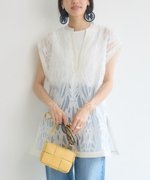 KATHARINE ROSS | 【PILLINI/ピリーニ】Vネックレースブラウス(シャツ/ブラウス)