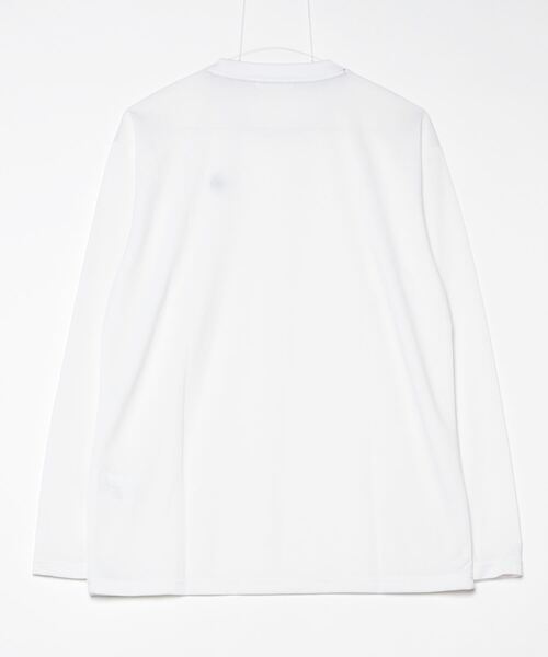 le coq sportif（ルコックスポルティフ）の「【ルコックスポルティフ】エコペット素材/吸汗速乾/UVカットロンT（Tシャツ/カットソー・メンズ・グレー/ネイビー/ホワイト/ブルー/ブラック・XL/L/M/S/XXL）」の11枚目の写真