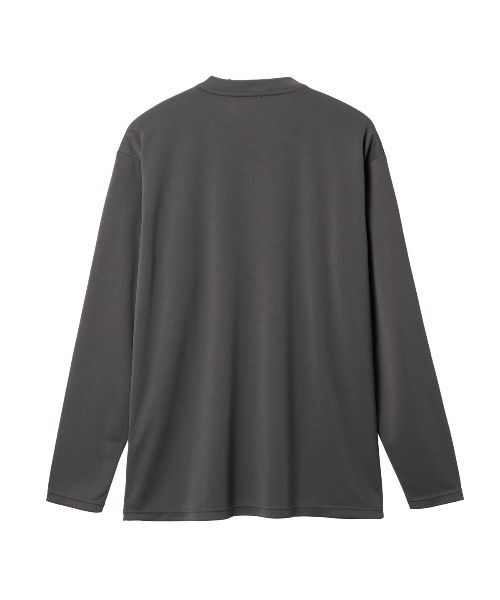 le coq sportif（ルコックスポルティフ）の「【ルコックスポルティフ】エコペット素材/吸汗速乾/UVカットロンT（Tシャツ/カットソー・メンズ・グレー/ネイビー/ホワイト/ブルー/ブラック・XL/L/M/S/XXL）」の8枚目の写真