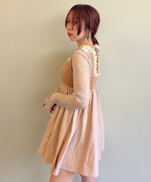 HONEY MI HONEY（ハニーミーハニー）の「velor mini one-piece
