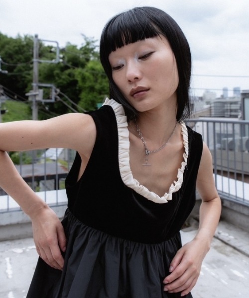 ワンピース HONEY MI HONEY velor mini
one-piece velour mini one-piece