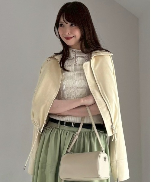 セール】ステンカラードロストギャザーブルゾン（ブルゾン）｜FRAY I.D