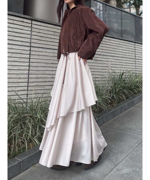 セール】ステンカラードロストギャザーブルゾン（ブルゾン）｜FRAY I.D