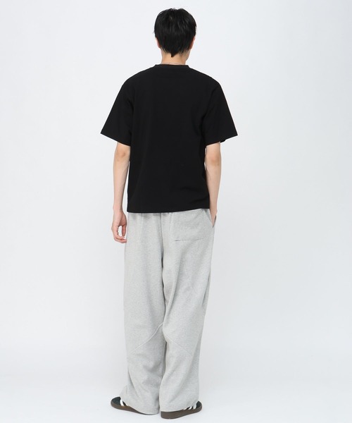 LAND MUSEUM（ランドミュージアム）の「LAND MUSEUM／レターロゴＴ（Tシャツ/カットソー・メンズ・ブラック/アイボリー・MEDIUM/LARGE）」の10枚目の写真