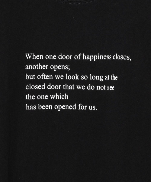 LAND MUSEUM（ランドミュージアム）の「LAND MUSEUM／レターロゴＴ（Tシャツ/カットソー・メンズ・ブラック/アイボリー・MEDIUM/LARGE）」の21枚目の写真