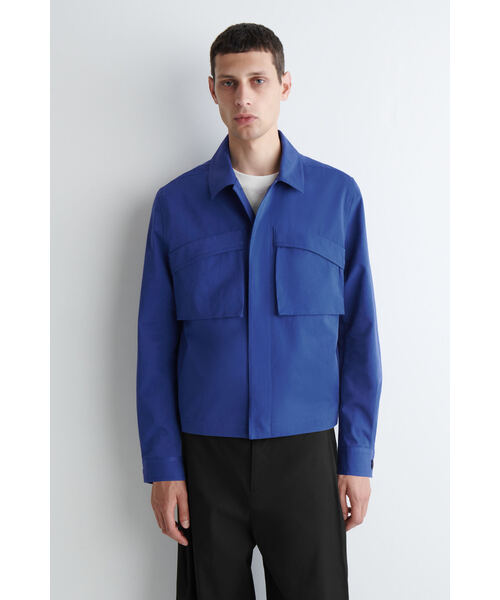 【希少】Stone  コットン ツイル オーバーフィットシャツ K2S151200024S0G12V0062_R.jpg