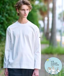 DRESSTERIOR | 【接触冷感/抗菌防臭/消臭】ICE CLEAR COTTON クルーネックロンT(Tシャツ/カットソー)