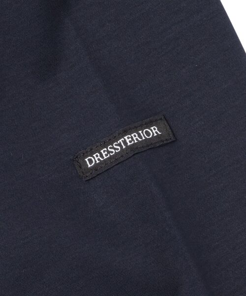 DRESSTERIOR(ドレステリア)の「【接触冷感/抗菌防臭/消臭】ICE CLEAR COTTON クルーネックロンT(Tシャツ/カットソー・メンズ・ブラック/ホワイト/ネイビー・90/92/91/94)」の11枚目の写真