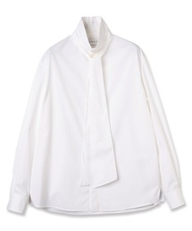 クルニcullni シャツ　ホワイト CULLNI（クルニ）の「STUDIOUS別注 BICOLOR SHIRT（シャツ