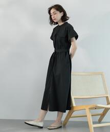 OPAQUE.CLIP | ダブルポケットシャツワンピース【洗濯機洗い可】(ワンピース)