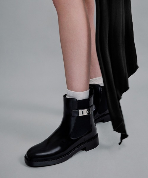 CHARLES & KEITH｜チャールズ＆キースのブーツ（ブラック/黒色系