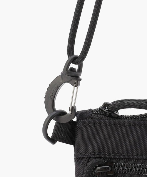 BRIEFING/ブリーフィング W ZIP PURSE BLLST ブロンドロゴ ショルダー