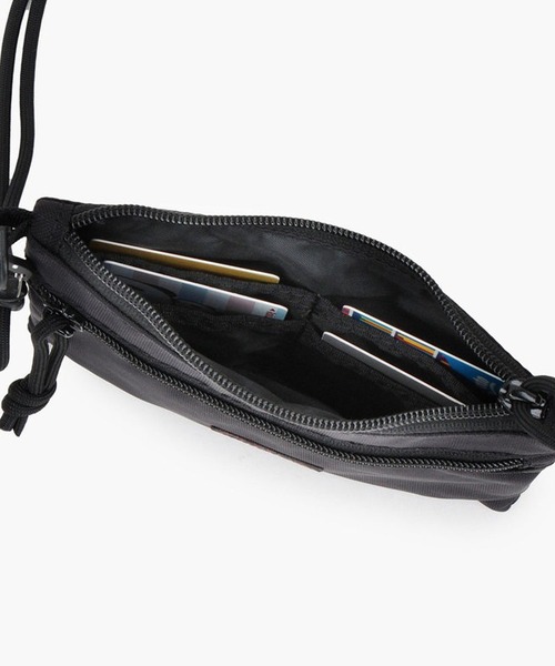 BRIEFING（ブリーフィング）の「BRIEFING/ブリーフィング W ZIP PURSE BLLST ブロンドロゴ ショルダーバッグ ミニポーチ（ショルダーバッグ・メンズ・ブラック・FREE）」の6枚目の写真