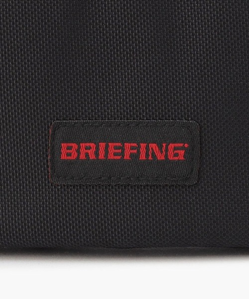 BRIEFING（ブリーフィング）の「BRIEFING/ブリーフィング W ZIP PURSE BLLST ブロンドロゴ ショルダーバッグ ミニポーチ（ショルダーバッグ・メンズ・ブラック・FREE）」の7枚目の写真