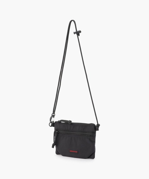 BRIEFING（ブリーフィング）の「BRIEFING/ブリーフィング W ZIP PURSE BLLST ブロンドロゴ ショルダーバッグ ミニポーチ（ショルダーバッグ・メンズ・ブラック・FREE）」の11枚目の写真