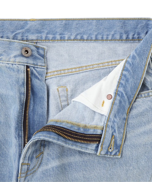 AVIREX（アヴィレックス）の「《RESTORE COLLECTION》DENIM PANTS "REPAIR CUSTOM" / デニムパンツ リペアカスタム / AVIREX / アヴィレックス（デニムパンツ・メンズ・インディゴブルー/ライトインディゴブルー・MEDIUM/XX-LARGE/X-LARGE/LARGE）」の9枚目の写真