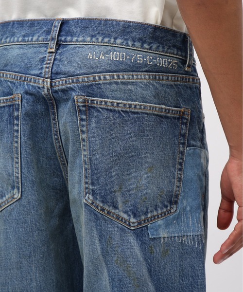 AVIREX（アヴィレックス）の「《RESTORE COLLECTION》DENIM PANTS "REPAIR CUSTOM" / デニムパンツ リペアカスタム / AVIREX / アヴィレックス（デニムパンツ・メンズ・インディゴブルー/ライトインディゴブルー・MEDIUM/XX-LARGE/X-LARGE/LARGE）」の20枚目の写真