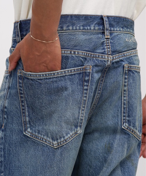 AVIREX（アヴィレックス）の「《RESTORE COLLECTION》DENIM PANTS "REPAIR CUSTOM" / デニムパンツ リペアカスタム / AVIREX / アヴィレックス（デニムパンツ・メンズ・インディゴブルー/ライトインディゴブルー・MEDIUM/XX-LARGE/X-LARGE/LARGE）」の21枚目の写真