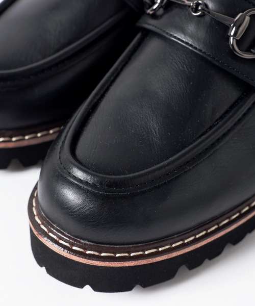 BAYFLOW（ベイフロー）の「[抗菌消臭加工付き]ビットローファー（ローファー・レディース・ブラウン/ブラック・MEDIUM/LARGE）」の8枚目の写真