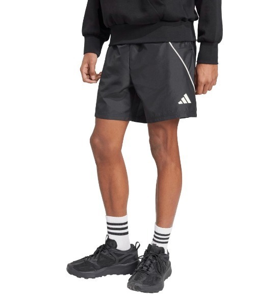adidas(アディダス)の「アディダス adidas スタジアム ショーツ(その他パンツ・メンズ・ホワイト/ブラック・S/M/L/LL/3L)」の2枚目の写真