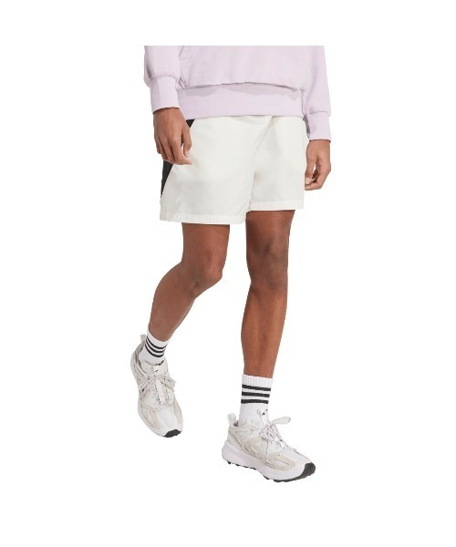 adidas(アディダス)の「アディダス adidas スタジアム ショーツ(その他パンツ・メンズ・ホワイト/ブラック・S/M/L/LL/3L)」の3枚目の写真