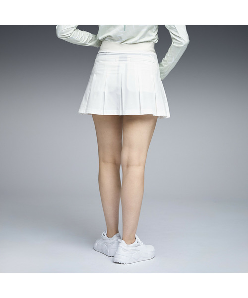 PUMA(プーマ)の「PUMA プーマ ウィメンズ ゴルフ FOG プリーツ スカート(スカート・レディース・ブラック/オフホワイト・LARGE/MEDIUM/X-LARGE/SMALL)」の3枚目の写真