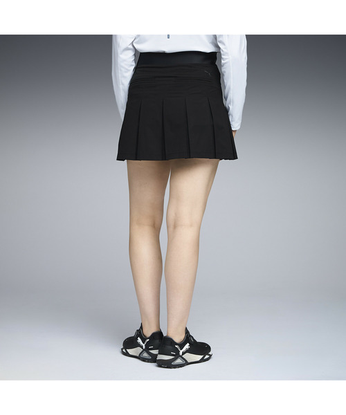PUMA(プーマ)の「PUMA プーマ ウィメンズ ゴルフ FOG プリーツ スカート(スカート・レディース・ブラック/オフホワイト・LARGE/MEDIUM/X-LARGE/SMALL)」の7枚目の写真