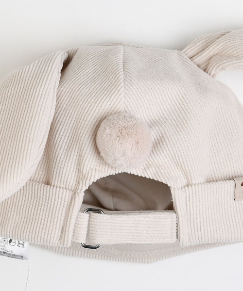 moimoln(モイモルン)の「ラビットビーニーハット(ハット・キッズ・アイボリー/レンガ・50cm/48cm/52cm/46cm)」の7枚目の写真