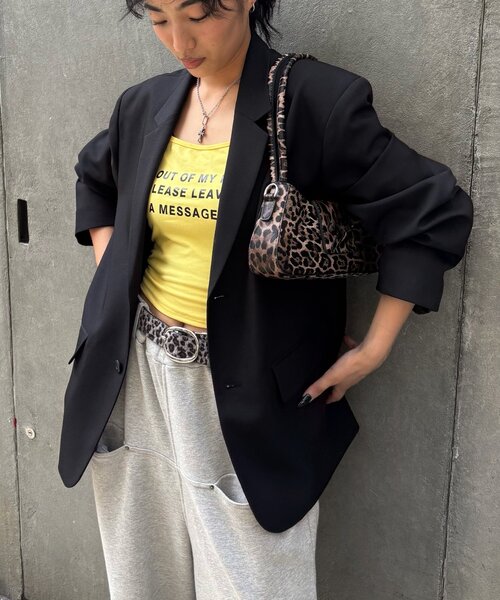 WHO'S WHO gallery（フーズフーギャラリー）の「シングルテーラードジャケット（テーラードジャケット・レディース・ブラウン/ブラック・MEDIUM/LARGE）」の20枚目の写真