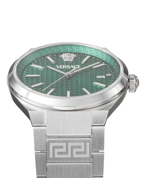VERSACE(ヴェルサーチ)の「VERSACE/ヴェルサーチェ V-AURIA 腕時計 VS1-VE0F00125 メンズ(アナログ腕時計・メンズ・グリーン・FREE)」の3枚目の写真