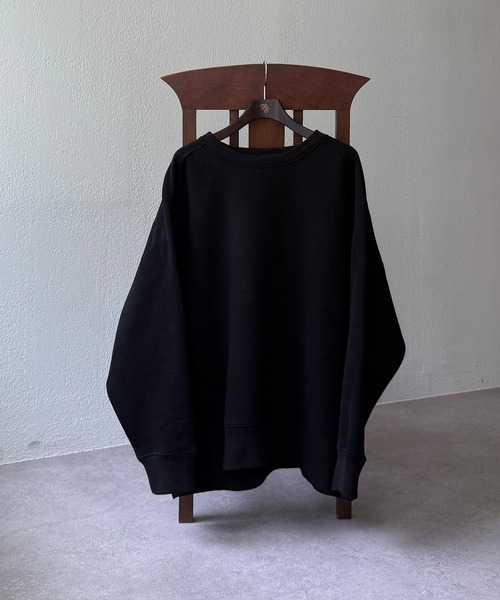 PUAL CE CIN（ピュアルセシン）の「裏起毛チュニックプルオーバー（スウェット・レディース・オートミール/ピンク/レッド/グレー/ブラック・FREE）」の11枚目の写真