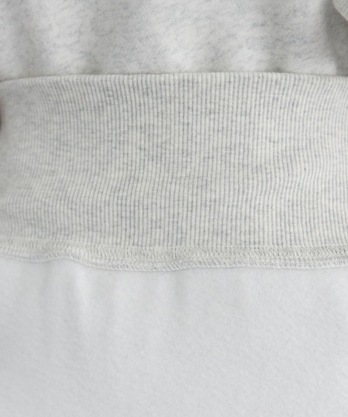 PUAL CE CIN（ピュアルセシン）の「裏起毛チュニックプルオーバー（スウェット・レディース・オートミール/ピンク/レッド/グレー/ブラック・FREE）」の6枚目の写真