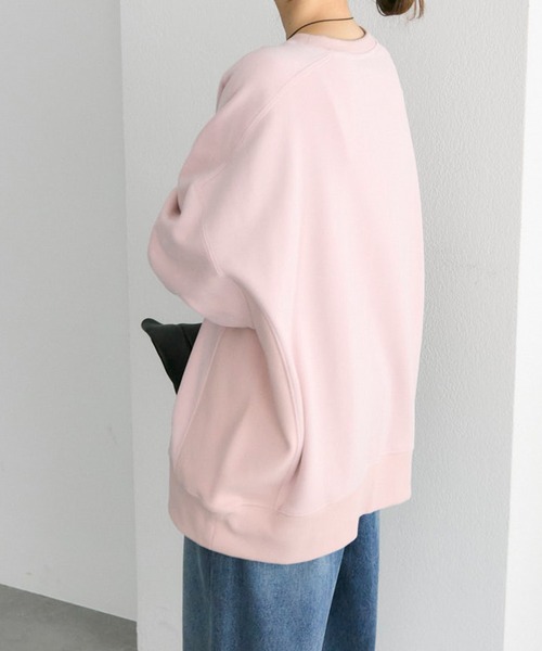 PUAL CE CIN（ピュアルセシン）の「裏起毛チュニックプルオーバー（スウェット・レディース・オートミール/ピンク/レッド/グレー/ブラック・FREE）」の22枚目の写真