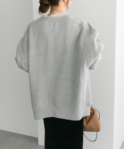 PUAL CE CIN（ピュアルセシン）の「裏起毛チュニックプルオーバー（スウェット・レディース・オートミール/ピンク/レッド/グレー/ブラック・FREE）」の17枚目の写真