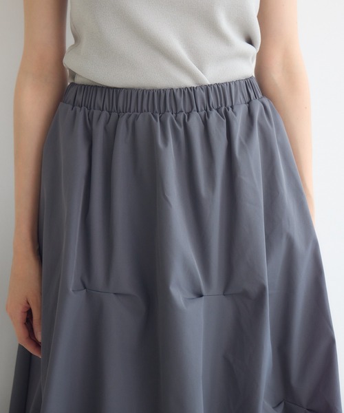 KATHARINE ROSS（キャサリンロス）の「【PILLINI/ピリーニ】タックバルーンスカート（スカート・レディース・チャコールグレー/ブラック・FREE）」の7枚目の写真