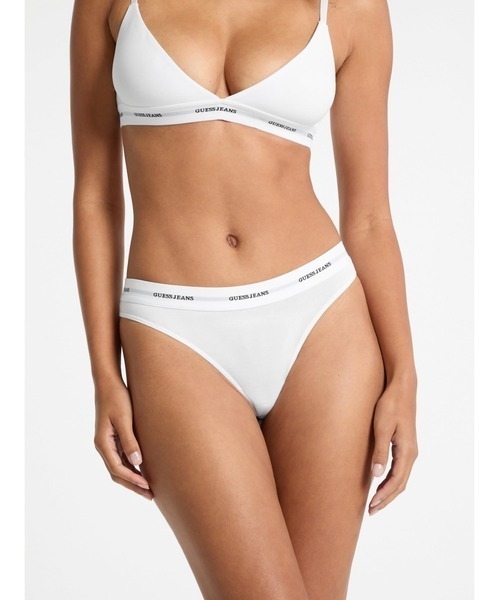 GUESS JEANS(ゲスジーンズ)の「GUESS JEANS/ゲスジーンズ/THONG(ショーツ・レディース・ホワイト/ブラック/グレー・XS/S/M)」の2枚目の写真